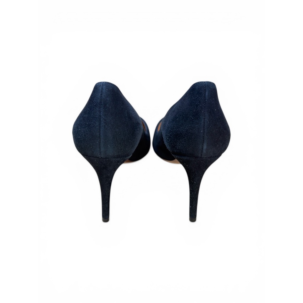 NEW Ralph Lauren Purple Label Armissa Black Suede Pumps Heels EU 39 US 9 Italy - Picture 4 of 9